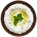 Labneh z czosnkiem